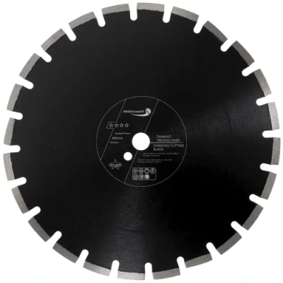 Abbildung von PRODIAMANT Diamantscheibe 400 mm x 25,4 Abrasiv für Straßen, Asphalt, Estrich, Leichtbeton, frischer Beton, Sandstein und Schamott