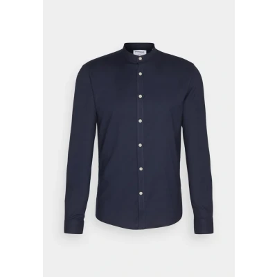 Abbildung von Lindbergh Manderin Hemd, Herren, Größe: Small, Navy