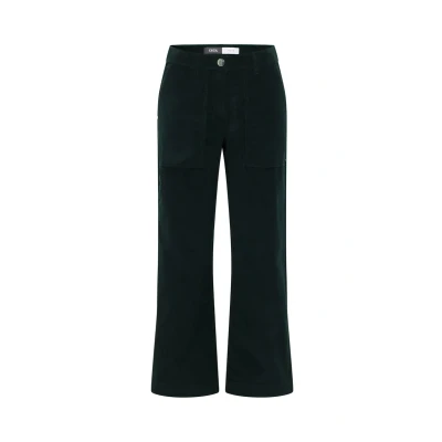 Abbildung von Cecil WIDE Stoffhose, Damen, Größe: 28x28, Grün