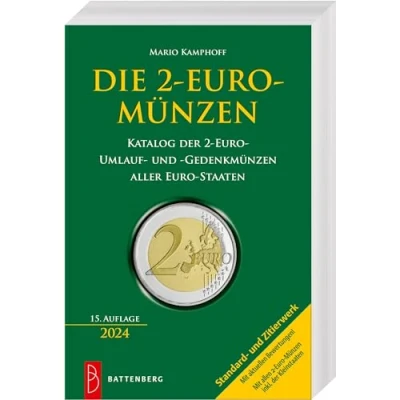 Abbildung von Die 2 Euro Münzen: Katalog der Umlauf und Gedenkmünzen aller Staaten