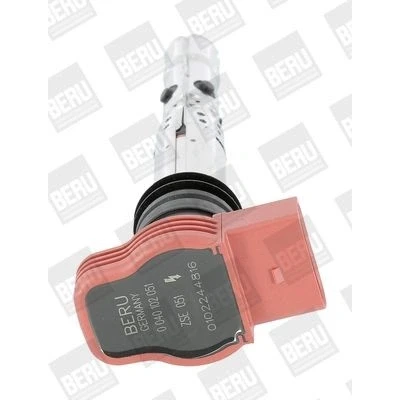 Abbildung von BERU ZSE051 Zündspule 4 12 SAE Kontaktfeder, Spark Spring mit Elektronik AUDI: A4 B7 Saloon, Avant, A6 C6 Avant