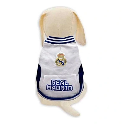 Abbildung von Real Madrid CF Hundepullover, Größe M, offizielles Produkt (CyP Brands)