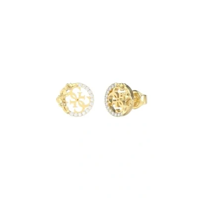 Abbildung von Guess LOVE Ohrringe yellow/goldcoloured, Damen, Größe: One Size, Yellow/gold coloured