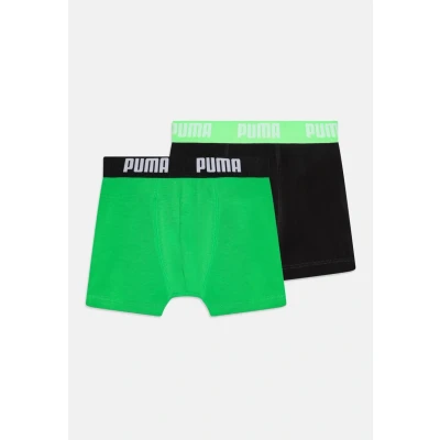 Abbildung von Puma BOYS Everyday Basic 2 PACK Panties für Kinder, Größe: 158 164, Green/black