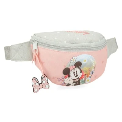 Abbildung von Joumma Disney Gürteltasche Minnie, Wildnatur, grün, 27 x 11 6,5 cm, Polyester, Hüfttasche