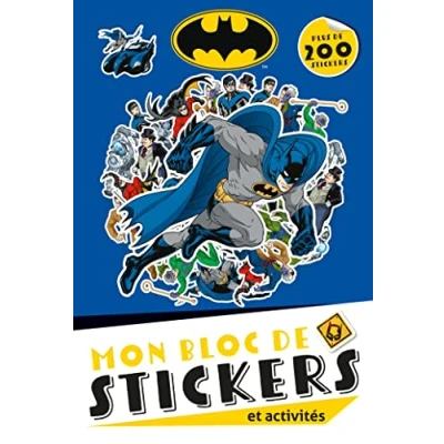 Abbildung von Batman Mon bloc de stickers et activités: Avec plus 200
