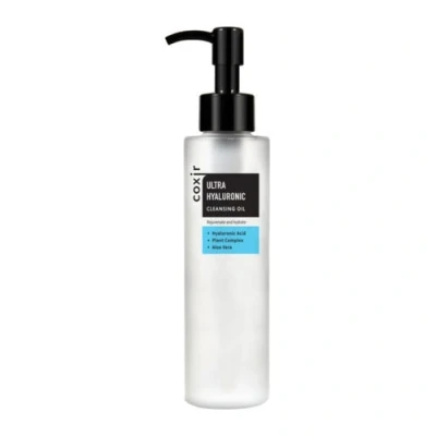 Abbildung von COXIR Ultra Hyaluron Reinigungsöl (150 ml / 5,07 fl.oz.) Keine Paraben für Tiefenreinigung und tiefe Hydratation