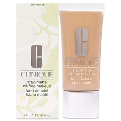 Abbildung von Clinique Stay Matte Foundation CN74 Beige 30 ml