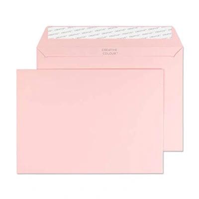 Abbildung von Blake Creative Colour 301 Briefumschläge Haftklebung Babyrosa C5 162 x 229 mm 120g/m² 500 Stück