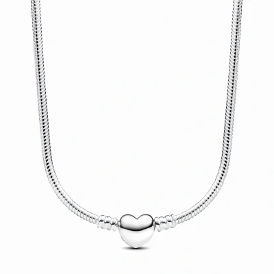 Abbildung von Pandora Moments Damen Kette Silber 393091C00 45