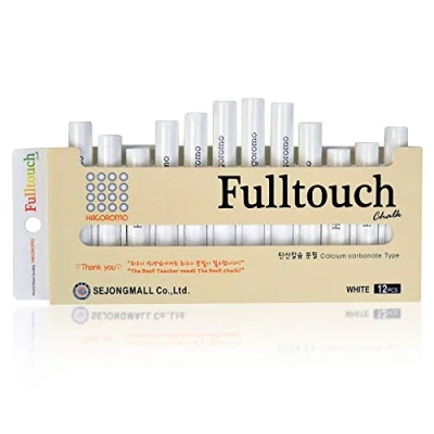 Abbildung von Hagoromo Fulltouch Kreide (Päckchen) 1 Kasten (12pcs) Weiß