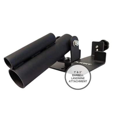 Abbildung von HulkFit Unisex Erwachsene Pro Series T Bar Row Zubehörteil, Schwarz