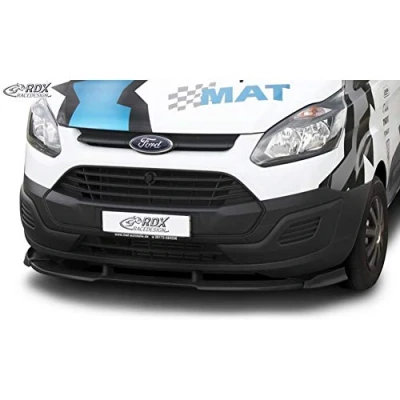 Abbildung von RDX Frontspoiler VARIO X Transit Custom / Tourneo 2012+ Frontlippe Front Ansatz Vorne Spoilerlippe, Unlackiert