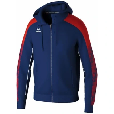 Abbildung von Erima Herren EVO STAR Trainingsjacke mit Kapuze (1032404), new navy/rot, M