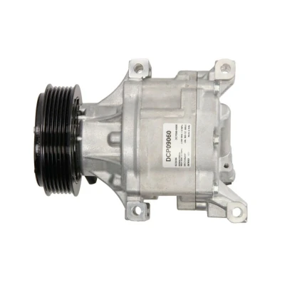 Abbildung von DENSO DCP09060 Kompressor SCSC06 12 PAG 46 YF R 134a, 1234yf mit Magnetkupplung FIAT: 500 Hatchback, Doblo I Cargo, C Convertible, LANCIA: Musa