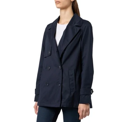 Abbildung von s.Oliver Damen 2149067 Trenchcoat, 5959 blau, 36