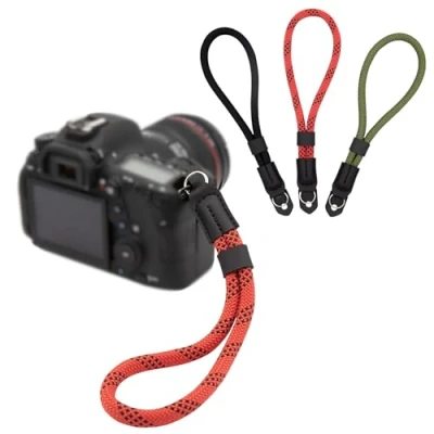 Abbildung von LENS AID Handschlaufe in Seil Optik für Kamera, Kameragurt fürs Handgelenk, Sailor Strap