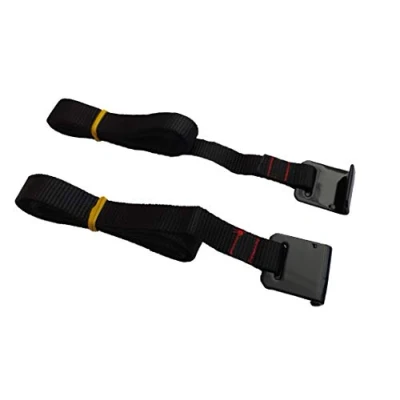 Abbildung von Peruzzo 400 2 Gurte mit Haken, 100 cm, 12 x 7 schwarz