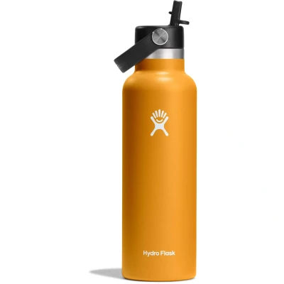 Abbildung von Hydro Flask 21oz / 621ml Standard Mouth + Flex Straw Cap Wasserflasche