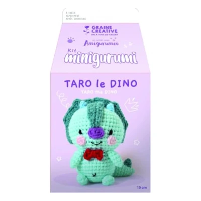 Abbildung von Amigurumi Dinosaurier Häkelset