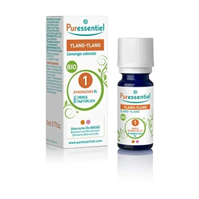 Abbildung von Puressentiel Ätherisches Öl Ylang Bio 5 ml BBDÄÖ 100% rein und natürlich