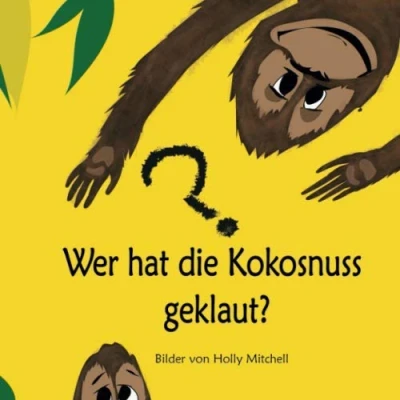 Abbildung von Wer hat Die Kokosnuss geklaut?: Affen rasen durch den Wald