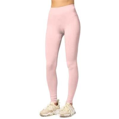 Abbildung von Merry Style Damen Lange Leggings aus Viskose MS10 143 (Puderrosa, XL)