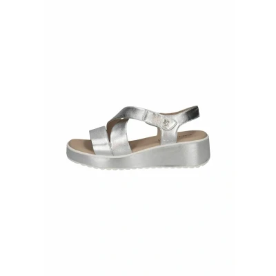 Abbildung von Caprice Plateausandalette, Damen, Größe: 39, Silver metal Schuhe