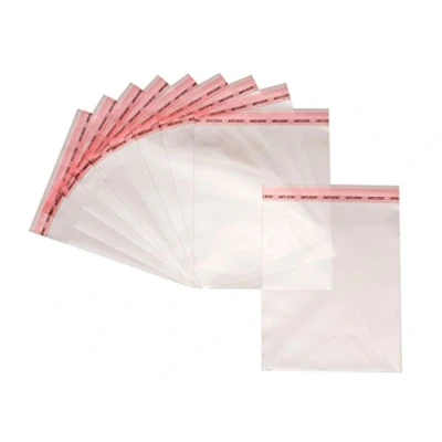Abbildung von Pakico 100 Kleine Durchsichtige Beutel 20 x 30 cm Polypropylen Selbstklebende Verpackungsbeutel Transparent Lebensmittelbeutel Süßigkeitenbeutel Puzzle Aufbewahrungsbeutel