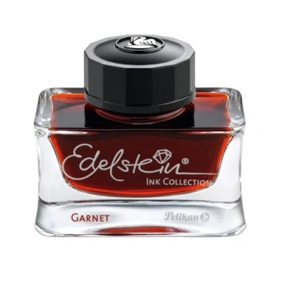 Abbildung von Pelikan Tintenfass Edelstein Garnet 50ml Kostenlose Gravur