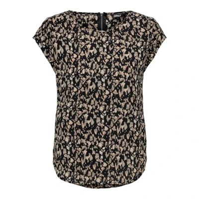 Abbildung von ONLY VIC SS AOP NOOS PTM Bluse, Damen, Größe: 38, Black