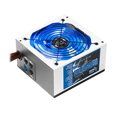 Abbildung von Mars Gaming MPZE750, Modulares PC Netzteil 750W, 80Plus Silver, Weiß