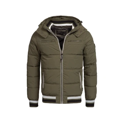 Abbildung von Indicode Jeans Marlon Winterjacke, Herren, Größe: Small, Army