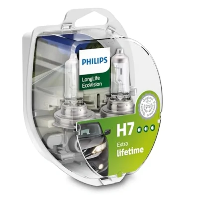 Abbildung von PHILIPS 12972LLECOS2 Glühlampe, Fernscheinwerfer H7 12V 55W Halogen VOLKSWAGEN: Golf 7, Passat B6 Variant, 4, BMW: 3 Coupe, Touring, Saloon