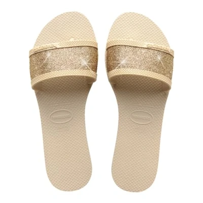 Abbildung von Havaianas You Angra Glitter Flip Flop Women, Ballettrose, 7.5/8 UK