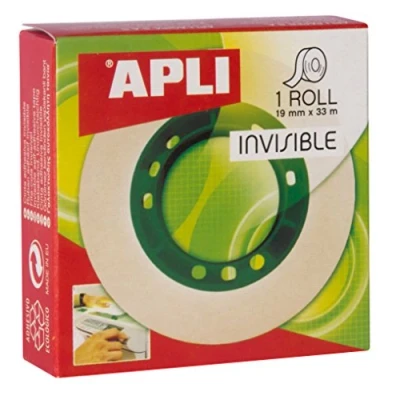Abbildung von APLI 11036 Klebeband, unsichtbar, 19 mm x 33 m