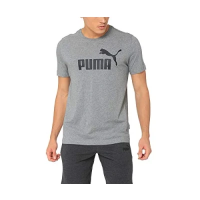 Abbildung von PUMA Herren T shirt, Medium Gray Heather, S