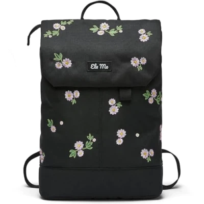 Abbildung von Ela Mo backpack women daypack beautiful and well thought out laptop backpacks for anti theft bag school, university, business (Upsy Daisy)