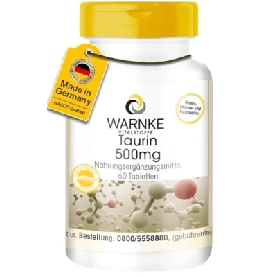 Abbildung von Taurin 500 mg Tabletten