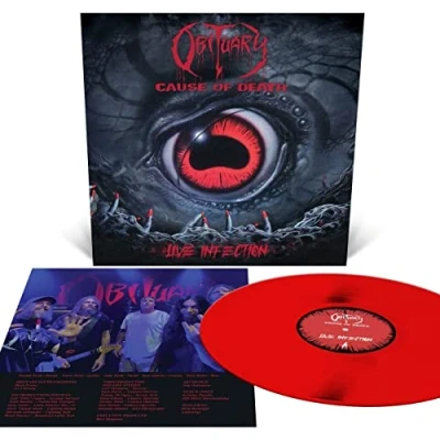 Abbildung von Cause of Death Live Infection Blood Red Vinyl [Vinyl LP]