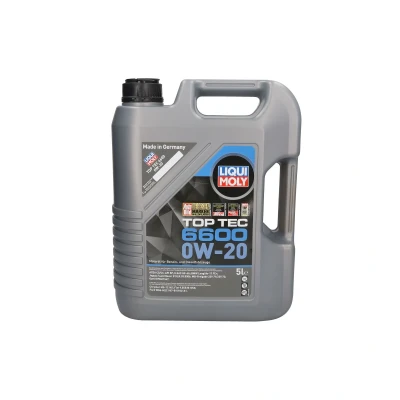 Abbildung von Liqui Moly Top Tec 6600 0W 20 5l Motoröl 21411 BMW: 3 Saloon, Touring, 1 Hatchback, TOYOTA: Avensis III Estate, Auris Verso