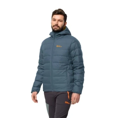 Abbildung von Jack Wolfskin Ather Daunenjacke, Herren, Größe: Small, Midnight sky