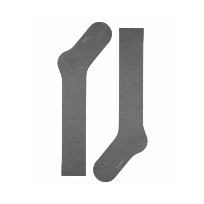 Abbildung von Falke Climawool business &amp; casual Kniestrümpfe, Damen, Größe: 39/40, Light greymel