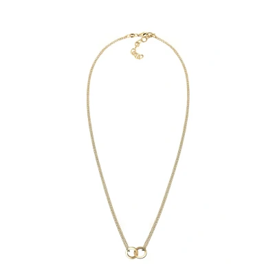 Abbildung von Elli Kreis Layer Halskette goldcoloured, Damen, Größe: 40, Gold coloured