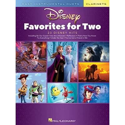 Abbildung von Disney Favorites for Two Clarinet: Easy Instrumental Duets Clarinet Edition