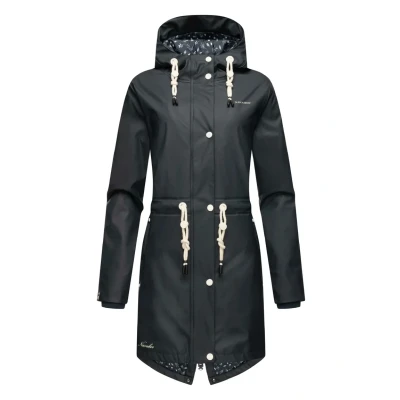 Abbildung von Navahoo Flower OF Ocean Parka, Damen, Größe: XS, Dark blue