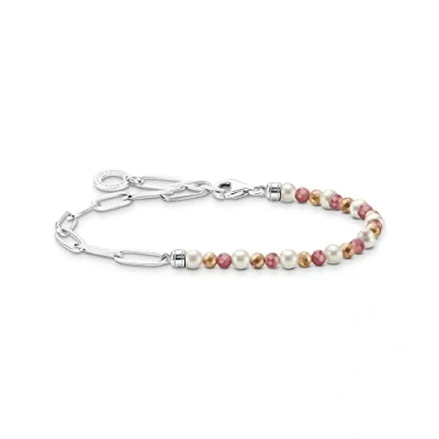 Abbildung von Thomas Sabo Armband Perlen 925 Sterling Silber A2099 350 7 L17