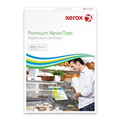 Abbildung von Xerox Premium NeverTear Kunststoffpapier 003R98058 A4 210 x 297 mm, 160 g/m² Spezialpapier für Laserdrucker und Kopierer 100 Blatt Weiß
