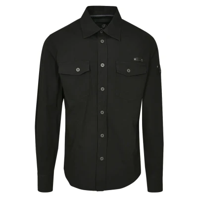 Abbildung von Brandit SLIM FIT Hemd, Herren, Größe: Medium, Black