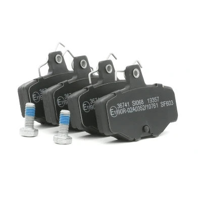 Abbildung von A.B.S. 36741 Bremsbelagsatz ohne integrierten Verschleißsensor NISSAN: Almera II Hatchback, Tino, Primera Saloon